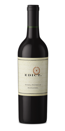 2018 Edict Sierra Foothills Zinfandel